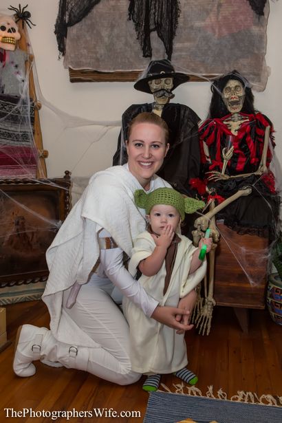 Anakin Skywalker, Padmé Amidala - Yoda Star Wars famille Costumes d'Halloween - Le photographe - s