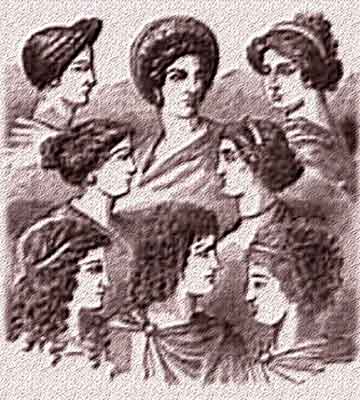 Coiffures grec ancien, grec classique Coiffures (comment faire des cheveux de déesse grecque) Coiffures anciens grecs, classiques coiffures grecques
