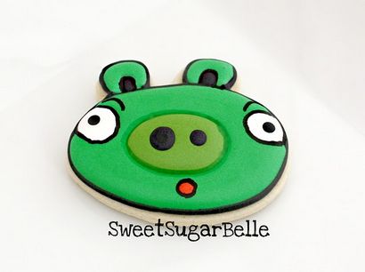 Angry Birds Cookies Partie 1 Pig - The Sweet Adventures of Belle Sugar