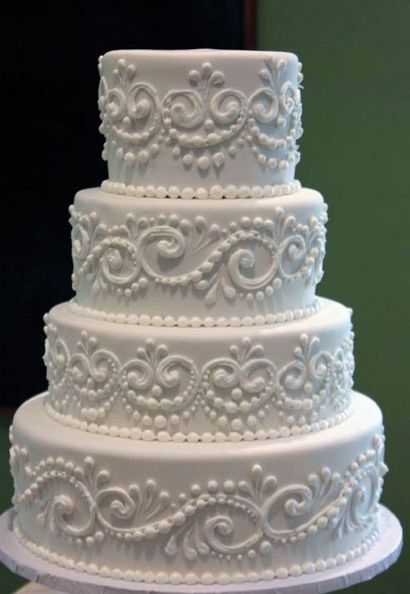 Eine inspirierende Sammlung 9 Schöne Lace Wedding Cakes