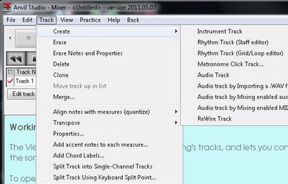 Anvil Studio A Free - puissante chanson Builder de Windows