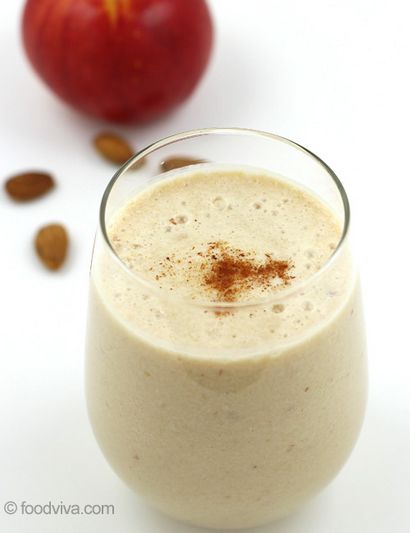 Recette Apple Smoothie - Meilleur Smoothie au lait, yogourt et miel