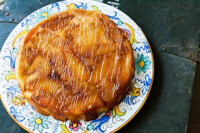 Recette Gâteau aux pommes Upside Down