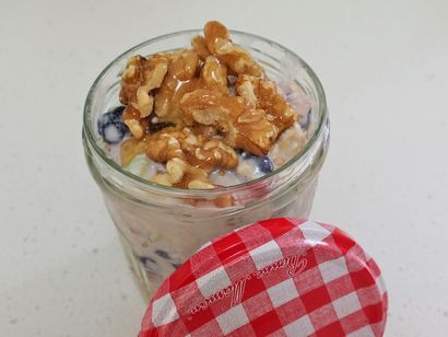 Un rapide et facile Bircher muesli, en bonne santé Home Cafe