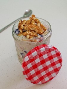 Un rapide et facile Bircher muesli, en bonne santé Home Cafe