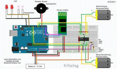 RC Car Arduino Bluetooth (Android contrôlée) 5 étapes