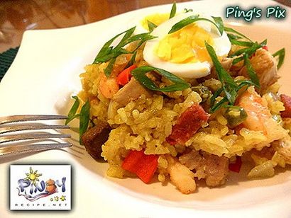 Arroz Valenciana Recette - Recettes Portail des Philippines (de arroz) Arroz Valenciana Recette - Recettes Portail des Philippines