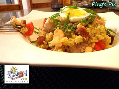 Arroz Valenciana Recette - Recettes Portail des Philippines