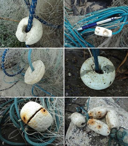 perte de flotteur filet de pêche artisanale et une proposition de solution de conception flottante