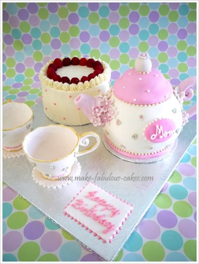 Un gâteau Teapot