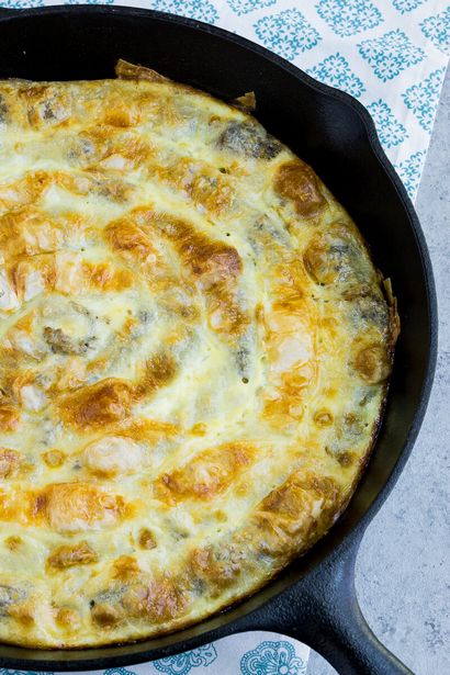 Une viande traditionnelle et de pommes de terre Recette de Bosnie Burek, Petit déjeuner Burek Pie