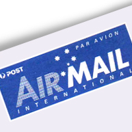 Australia Post Briefeschreiben - Adressierung einen Umschlag