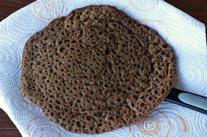 Injera authentique (pain plat éthiopien) - Le Gourmet Daring