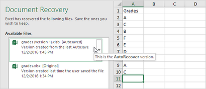 Récupération automatique dans Excel - EASY Excel Tutorial