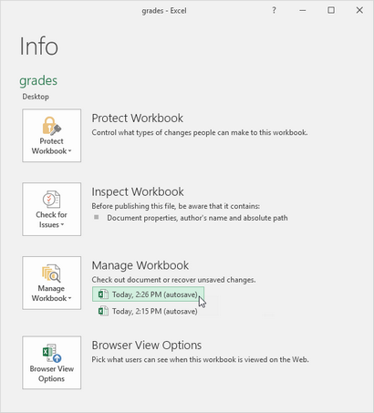 Récupération automatique dans Excel - EASY Excel Tutorial