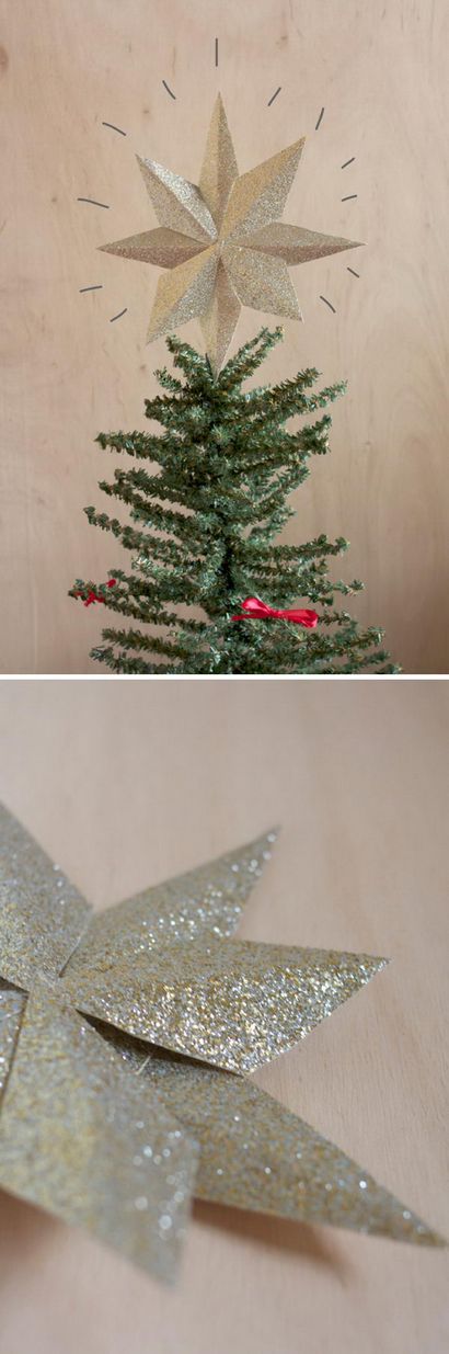 Fantastische DIY Weihnachtsbaum-Deckel-Ideen - Tutorials