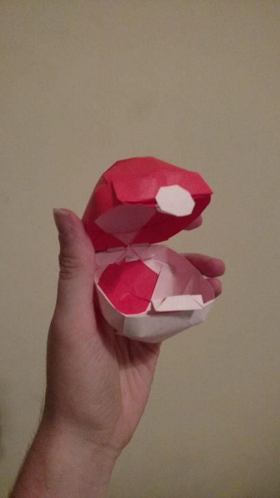 Impressionnant Comment faire un Origami Pokeball qui ouvre, Fun Pages Origami