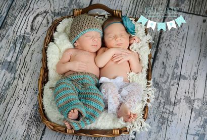 Baby-Häkelarbeit und Foto Props HappyBabyCrochet