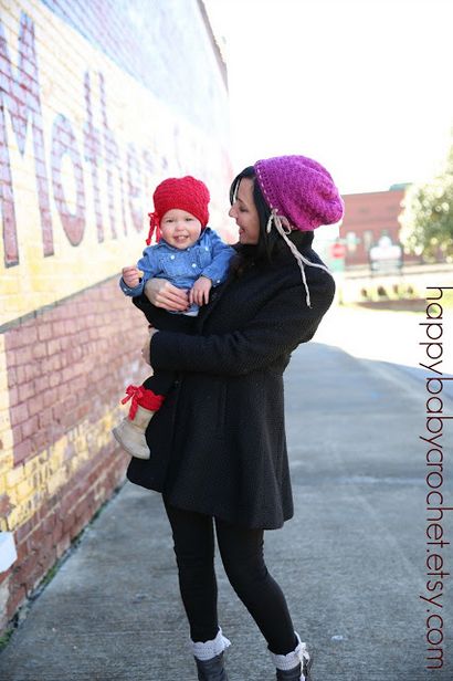 Baby-Häkelarbeit und Foto Props HappyBabyCrochet