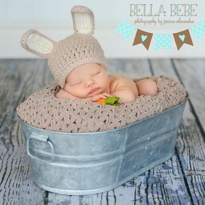 Bébé Crochet et photo accessoires HappyBabyCrochet (cadeaux pour bébé) Bébé Crochet et photo Props HappyBabyCrochet