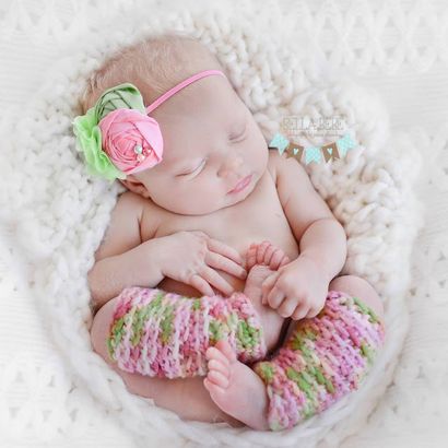 Baby-Häkelarbeit und Foto Props HappyBabyCrochet