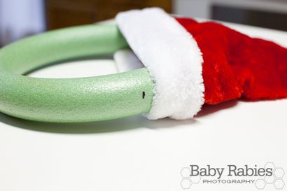 Bébé Rage, Père Noël Tulle Couronne Tutoriel