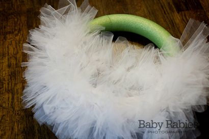 Bébé Rage, Père Noël Tulle Couronne Tutoriel