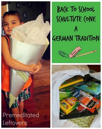 Back To School Schultüte Cone - Eine deutsche Tradition