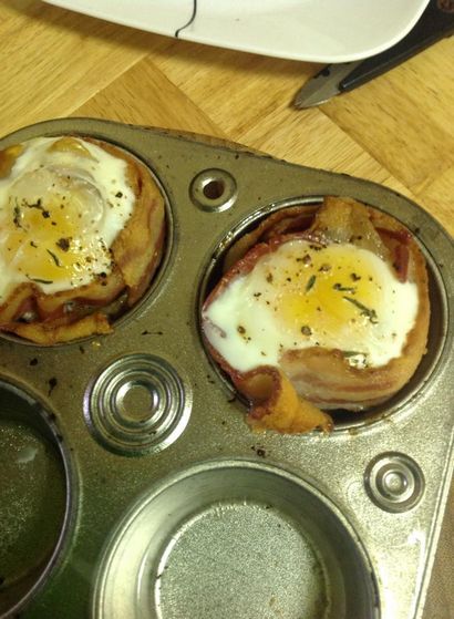 Muffins Bacon and Egg aka Frühstück in einem Cup - The Midnight Baker
