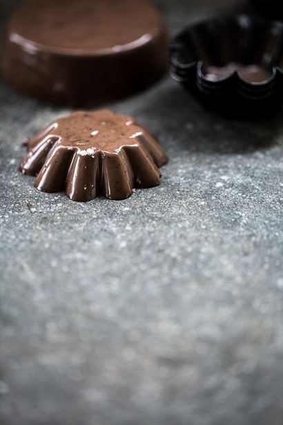 Baileys Salted Chocolat noir Panna Cotta - République de Cook