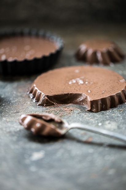 Baileys Salted Chocolat noir Panna Cotta - République de Cook