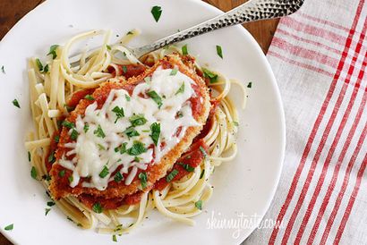 Poulet au four parmesan Recette, Skinnytaste