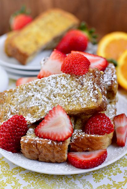 Cuit au four français Toast Sticks - Iowa Girl eats