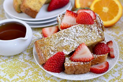 Cuit au four français Toast Sticks - Iowa Girl eats