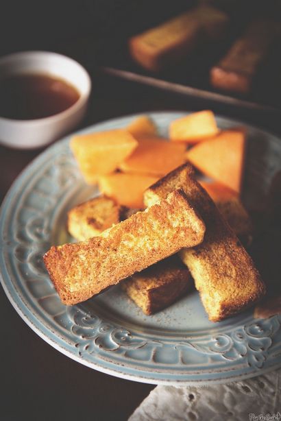 Baked Französisch Toast Sticks - Pass The Sushi