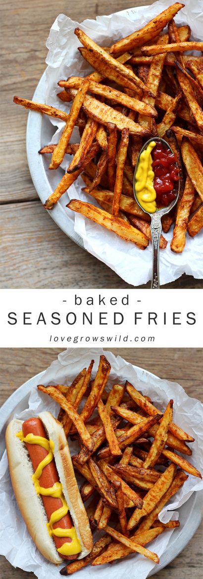 Cuits au four frites assaisonnées - Love Grows sauvage (sauvage) Cuits au four frites assaisonnées - Love Grows sauvage
