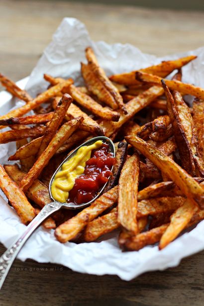 Cuit au four assaisonné Fries - Love Grows sauvage (cuit) Cuits au four frites assaisonnées - Love Grows sauvage