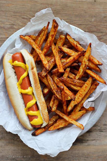 Gebackene Seasoned Fries - Liebe wächst wild