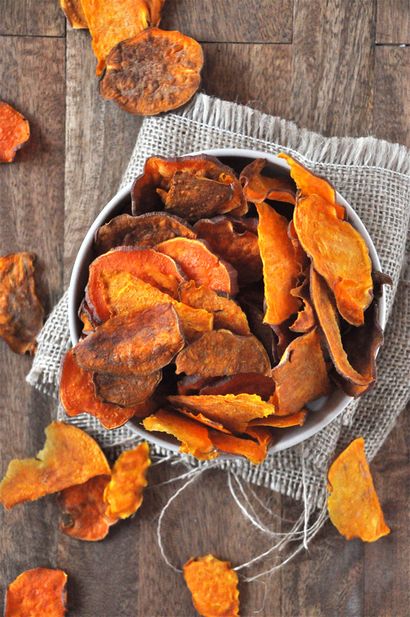 Chips de pommes de terre au four doux, Baker Recettes minimalistes (minimaliste) Chips de pommes de terre au four doux, Baker Recettes minimalistes