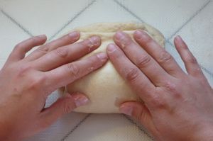 Backen-Brot-Maschine Teig im Ofen (Anleitung)