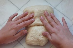 Backen-Brot-Maschine Teig im Ofen (Anleitung)