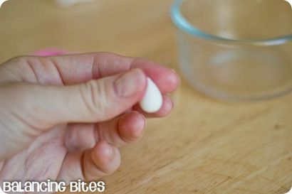 Morsures Comment faire un équilibre entre petits Gum Roses Paste