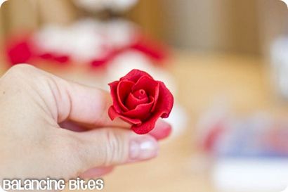 Morsures Comment faire un équilibre entre petits Gum Roses Paste