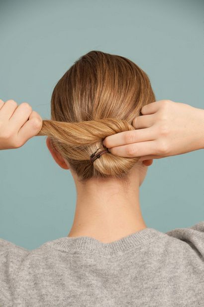 Ballerina Bun Haar Tutorial schicke Hochsteckfrisur für den modernen Gal