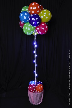 Ballon Topiary Dekor - Luftballons und Sparkle Brisbane Australien