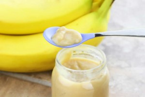 Banana Baby Food Rezept - Hausgemachte Rezepte, Blender Babes