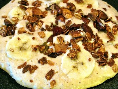 Banana Crunch Pancakes - Kate Battistelli