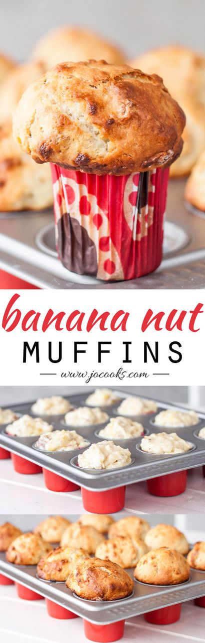 Banana Nut Muffins - Jo Köche