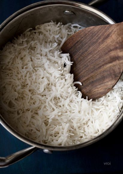 Basmati recette de riz, comment faire cuire le riz basmati dans une casserole, poêle ou une cuisinière