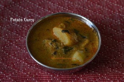 Batata Rassa, Aloo Gravy, Comment faire de pommes de terre au curry - Recettes Maharashtrian